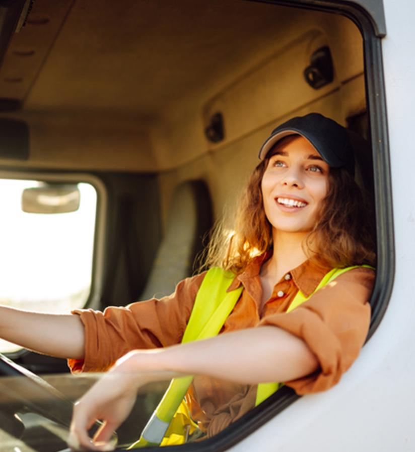 Female Truck Driver